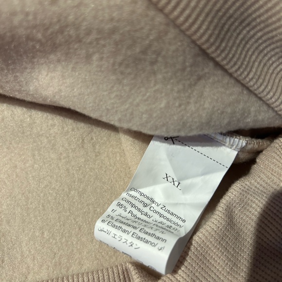 Cream Quarter-Zip Pullover - Picture 3 of 3